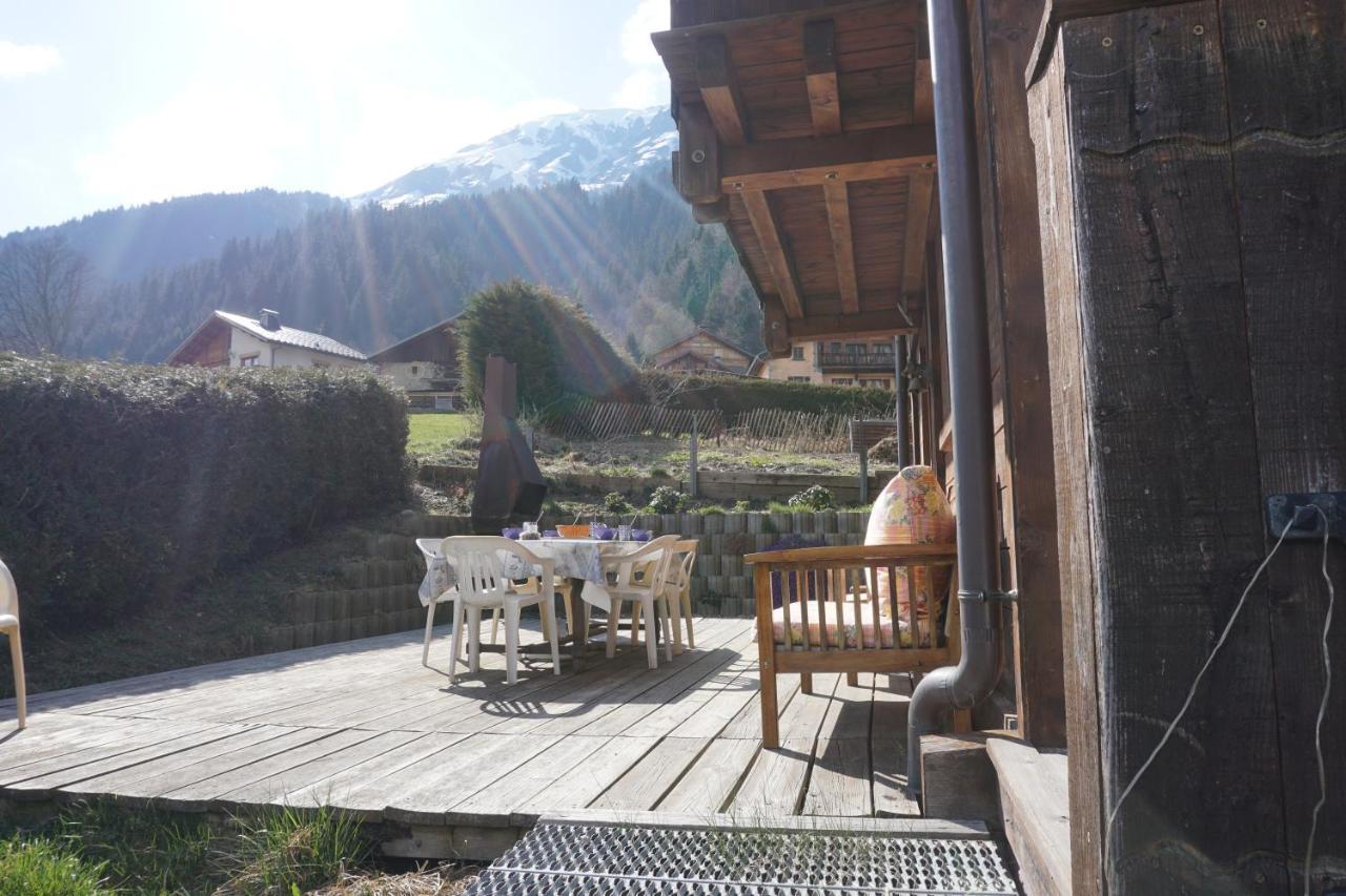 Chalet Independant " L'Anfian-Ne" لي كونتامين مونتجوا المظهر الخارجي الصورة