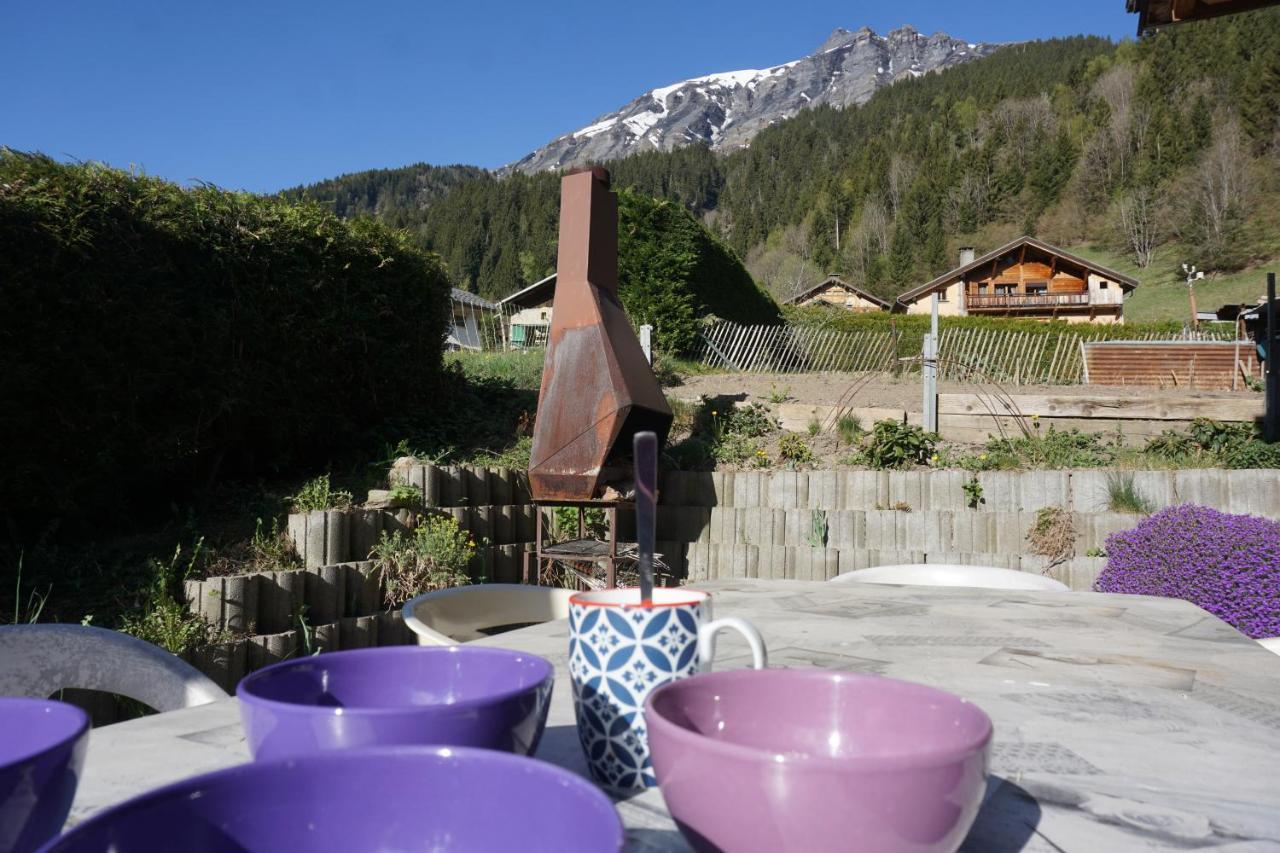 Chalet Independant " L'Anfian-Ne" لي كونتامين مونتجوا المظهر الخارجي الصورة