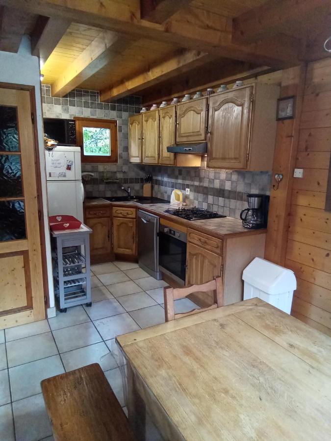 Chalet Independant " L'Anfian-Ne" لي كونتامين مونتجوا المظهر الخارجي الصورة