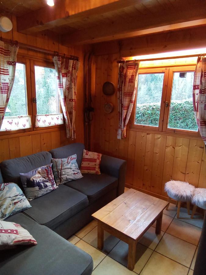 Chalet Independant " L'Anfian-Ne" لي كونتامين مونتجوا المظهر الخارجي الصورة